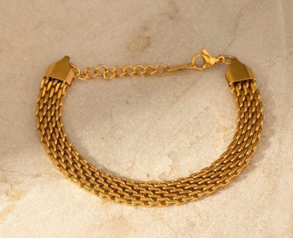 Gold Bold Bracelet