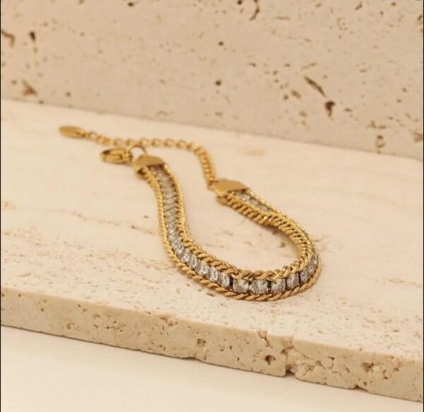 Sparkling Cubic zirconia Bracelet