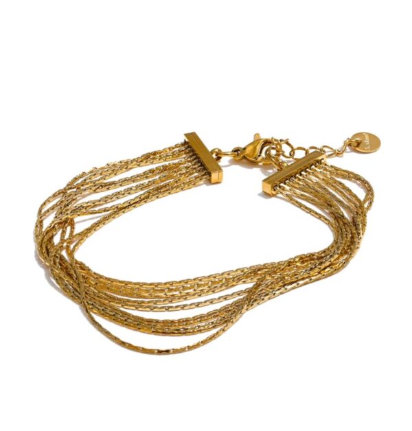 Gold Layered Queen Bracelet