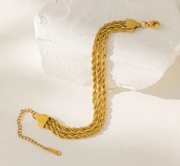 Twisted layered Bracelet