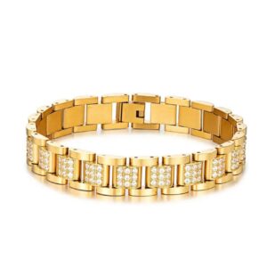 Royal Cubic zirconia unisex band