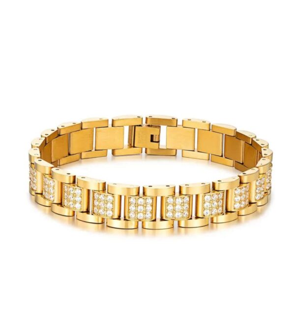 Royal Cubic zirconia unisex band